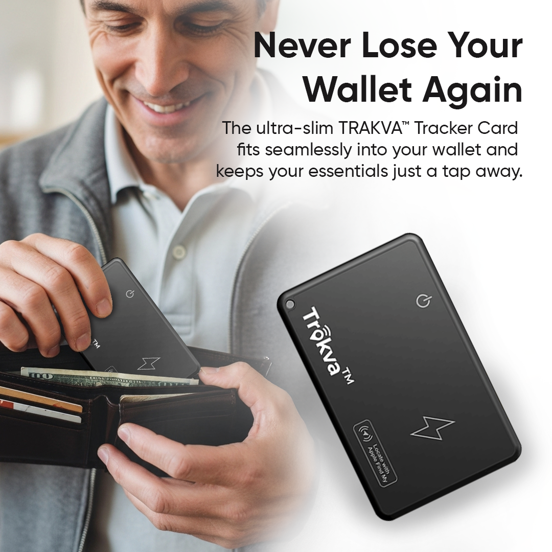 TRAKVA™ Slim Tracker Card