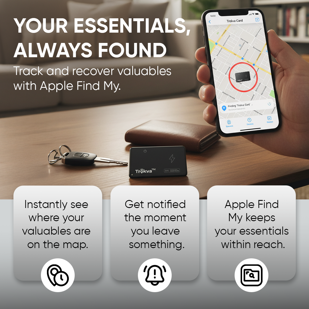 TRAKVA™ Slim Tracker Card