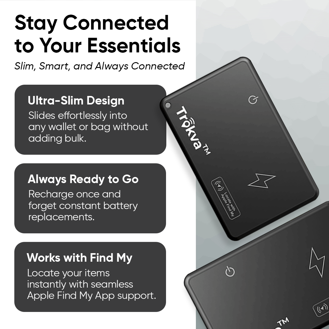 TRAKVA™ Slim Tracker Card